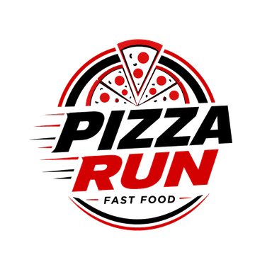 Pizza Run Fast Food logo