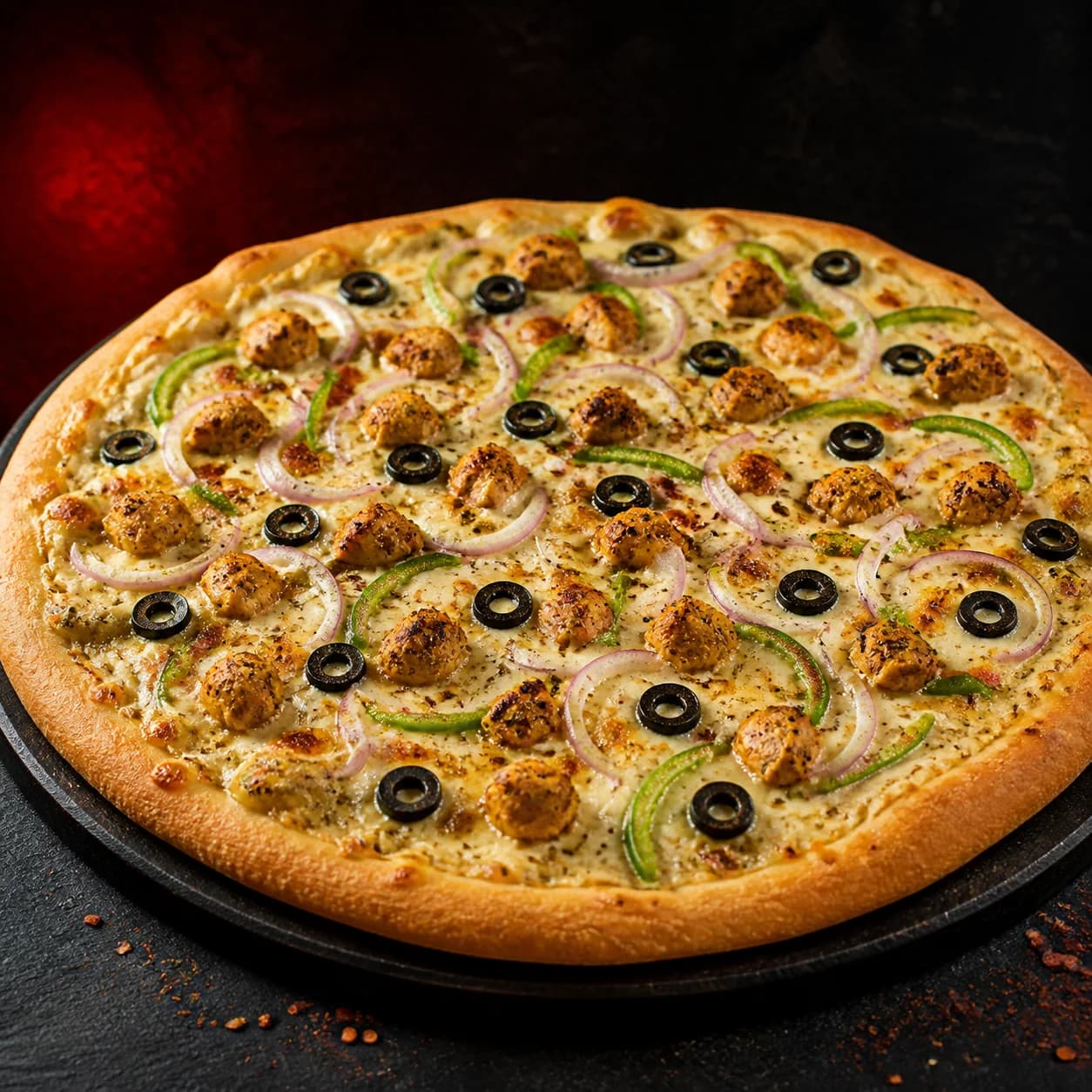 Afghani Feast Pizza from Pizza Run Fast Food Karachi