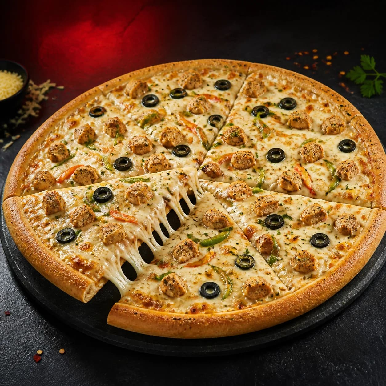 Creamy Max Pizza from Pizza Run Fast Food Karachi